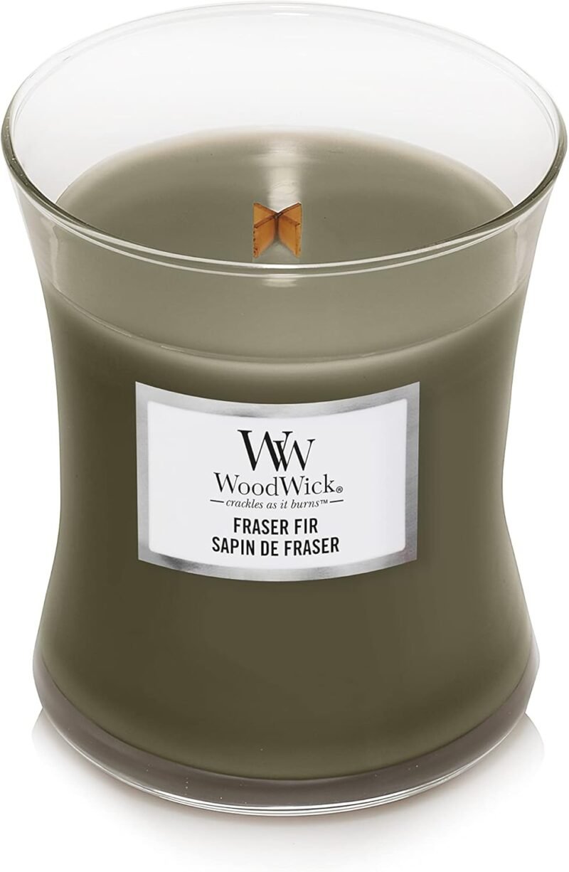 Woodwick Candle Medium Frasier Fir 92175E - Image 2