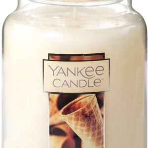 Yankee Candle French Vanilla Scented, Classic 22oz Large Jar Single Wick Candle