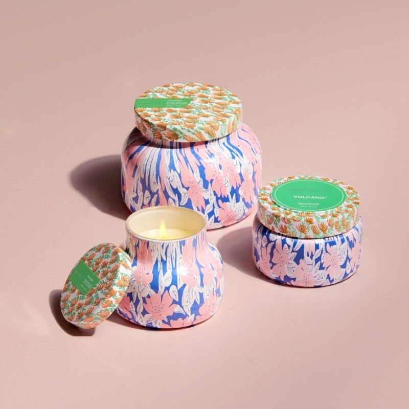 Capri Blue Scented Candles - Pattern Play Glass Jar Candles - Long Lasting Soy Wax Blend - Image 2