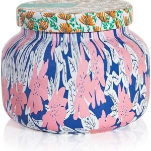 Capri Blue Scented Candles - Pattern Play Glass Jar Candles - Long Lasting Soy Wax Blend