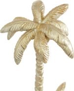 Deco 79 Polyresin Tree Decorative Sculpture Palm Home Decor Statue