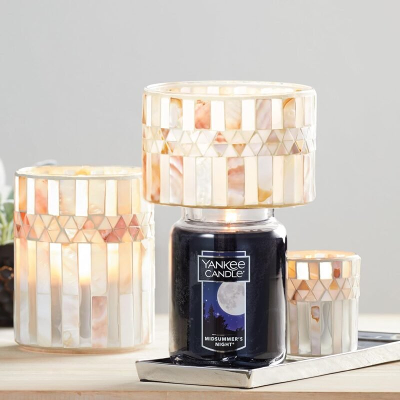 Yankee Candle MidSummer's Night Scented, Classic Large Single Wick Jar Candle, 22oz with Over 110 Hours of Burn Time. - Image 2