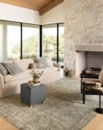 Loloi Amber Lewis Morgan 7'-3" x 9'-3" Area Rug in Sea/Sage - Large Area Rug.