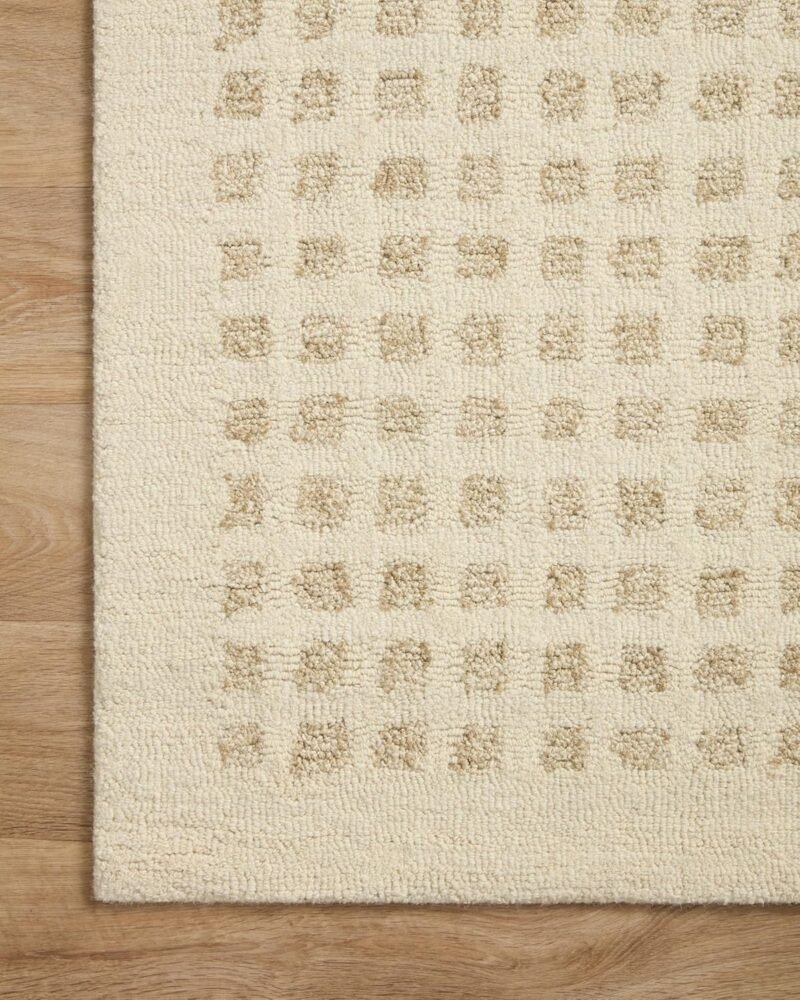 Loloi Chris Loves Julia Polly 2'-0" x 5'-0" Accent Rug in Ivory/Natural - Large Neutral Area Rug. - Image 2