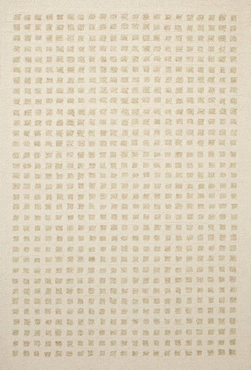 Loloi Chris Loves Julia Polly 2'-0" x 5'-0" Accent Rug in Ivory/Natural - Large Neutral Area Rug. - Image 4